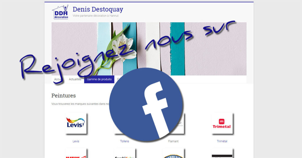 Lancement de la page Facebook pour le magasin Destoquay