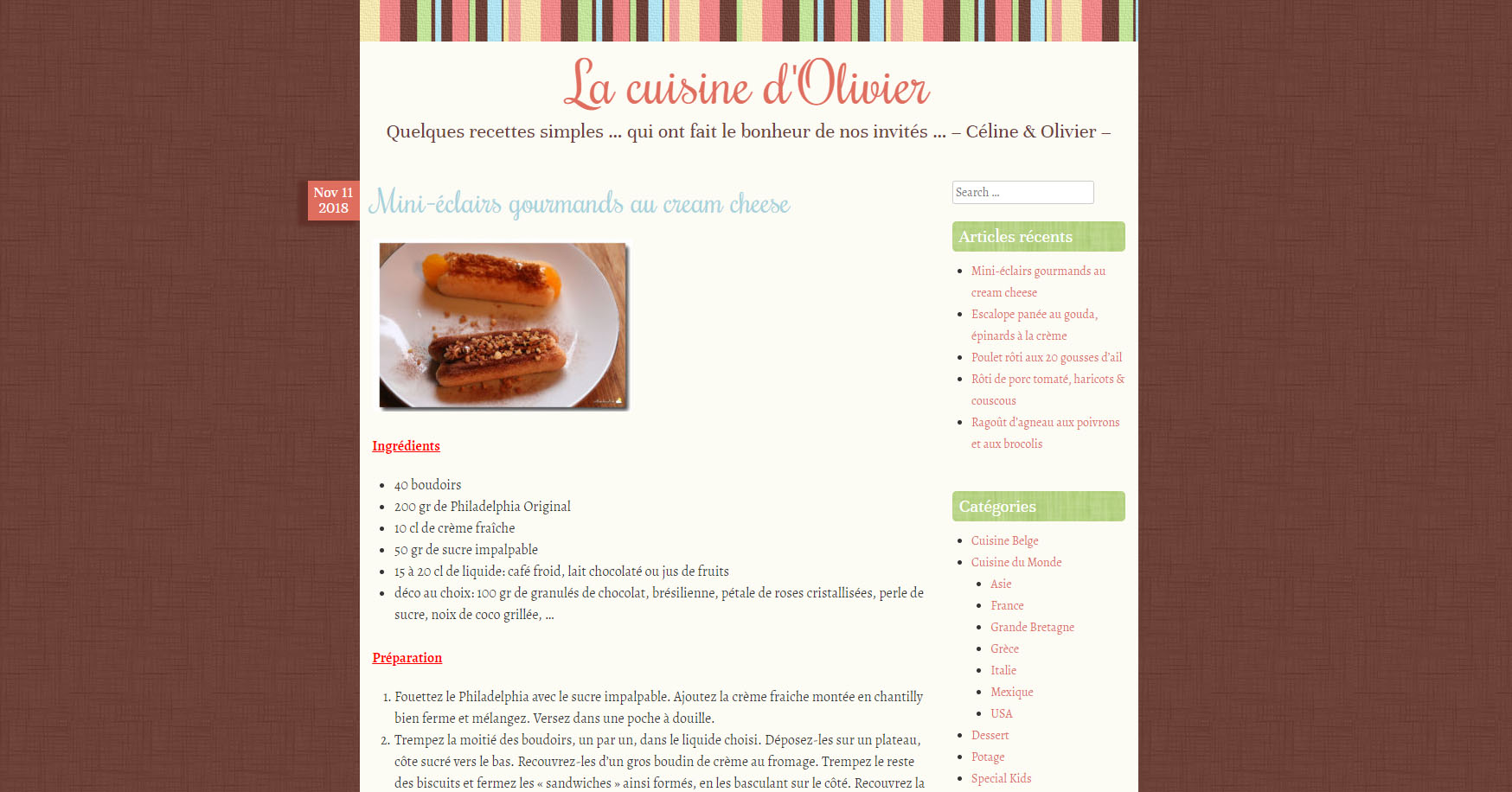 Read more about the article Un nouvel hébergement pour La Cuisine d’Olivier