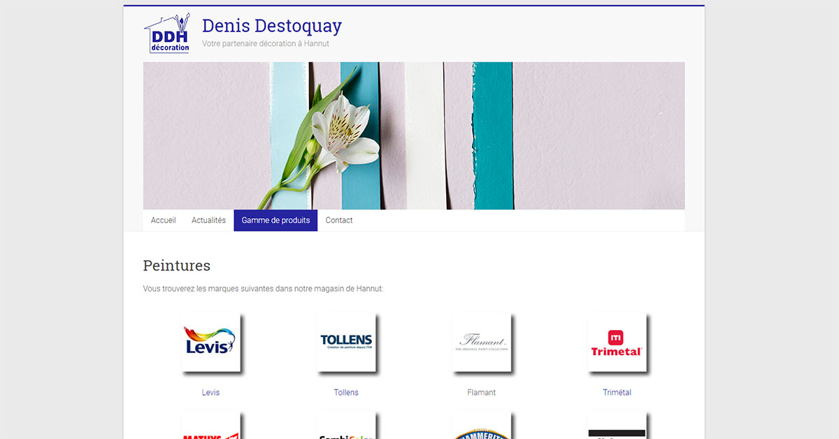 Lire la suite à propos de l’article Le magasin de peinture Destoquay est maintenant sur le web