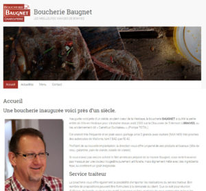 Lire la suite à propos de l’article Lancement du site web de la boucherie Baugnet