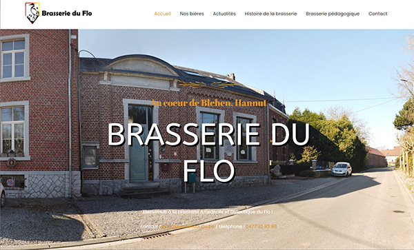 Lire la suite à propos de l’article Nouveau site web pour la brasserie du Flo à Blehen (Hannut)