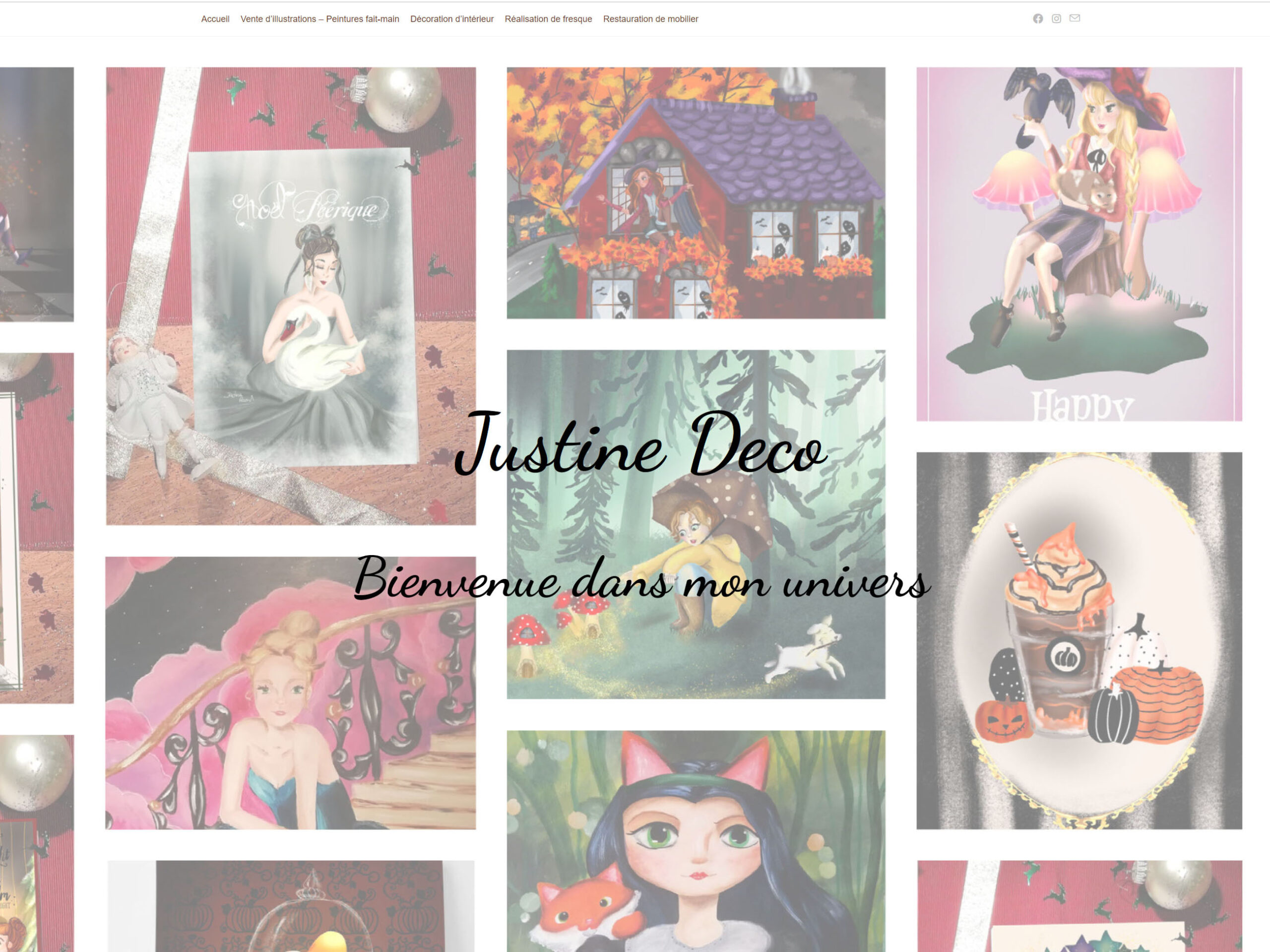 Lire la suite à propos de l’article Nouveau webshop pour Justine Deco